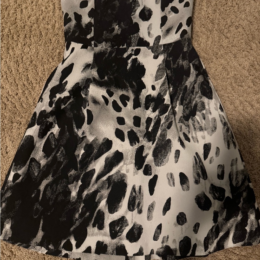 Stylish Black and White Kids Dress